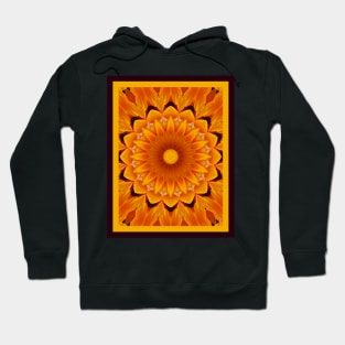 Sunburst Daisy Mandala Hoodie